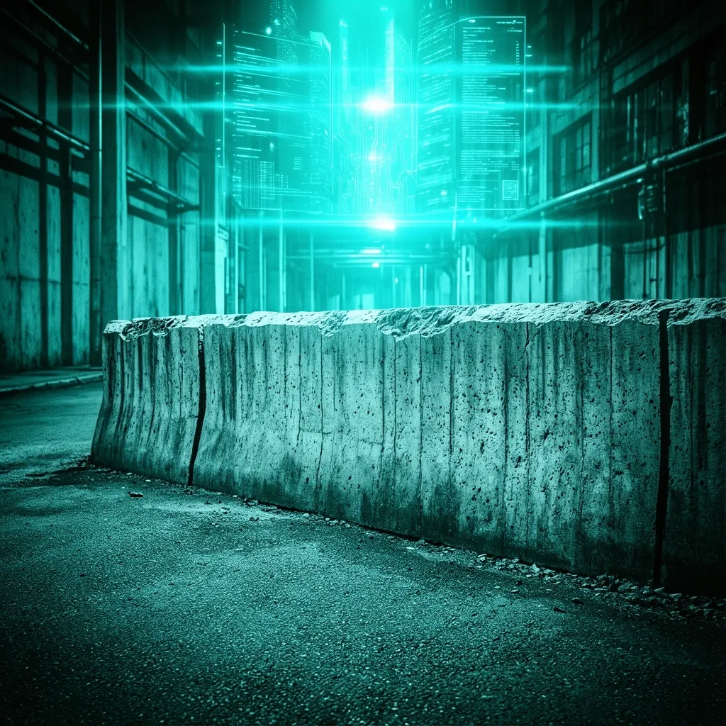 Concrete infrastructure detail